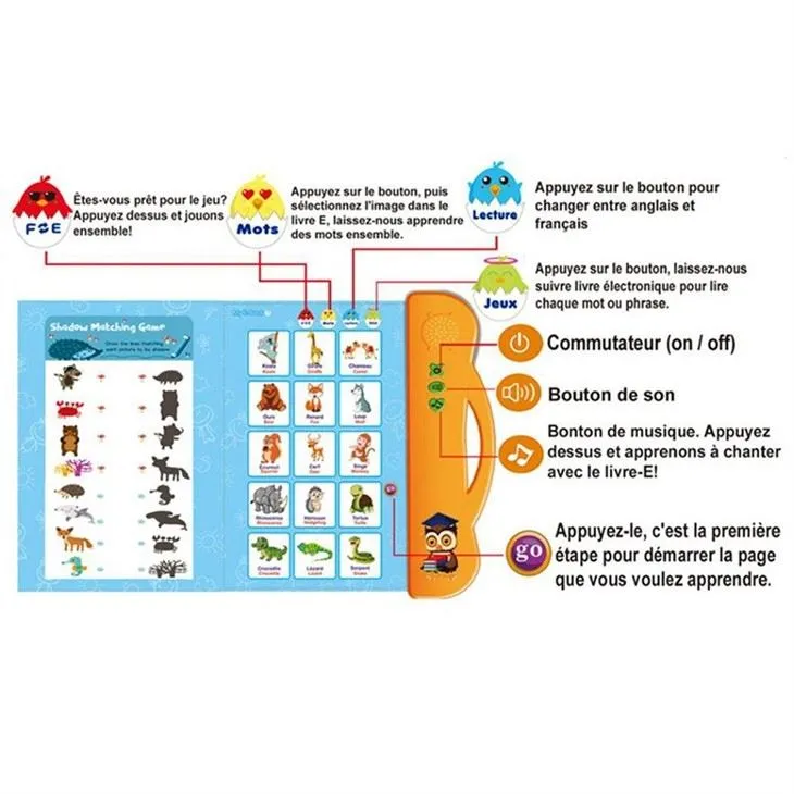 Customize Golden Sound Story Book Sound Design Books For 2 Year Olds