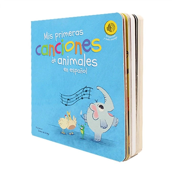Customized Your Own Language Singing Music Sound Book