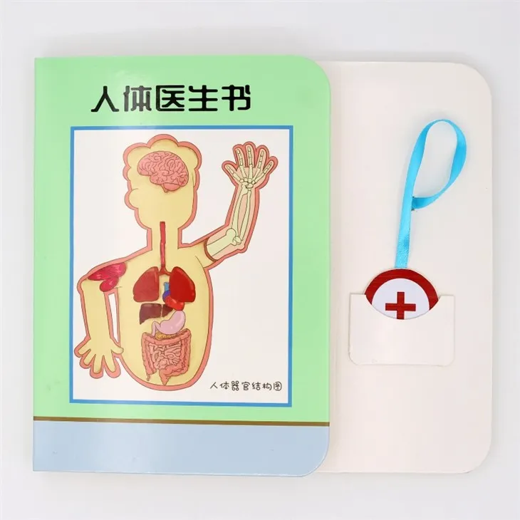 Top Quality Human Body Doctor Sound Book For Preschool Education